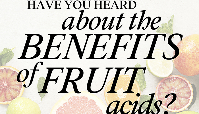 AHA fruit acids